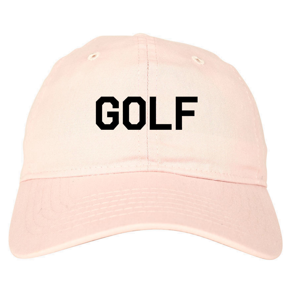 Golf_Sport Pink Dad Hat