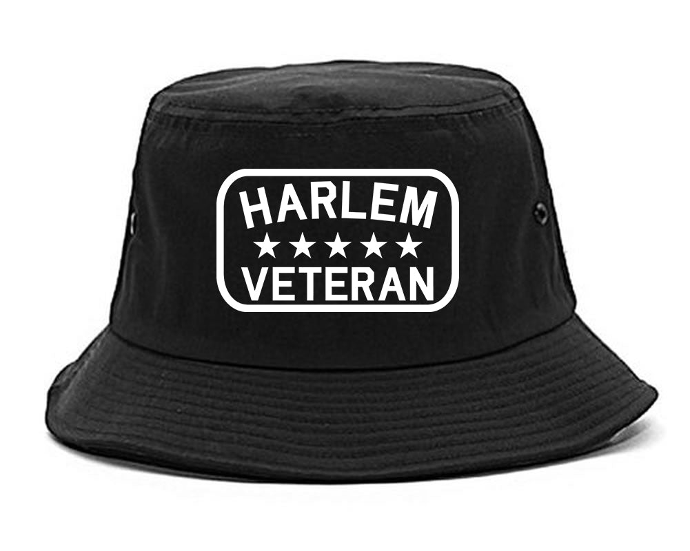 Harlem Veteran Mens Snapback Hat Black