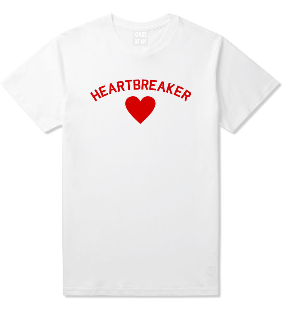 Heartbreaker Valentines Day White T-Shirt