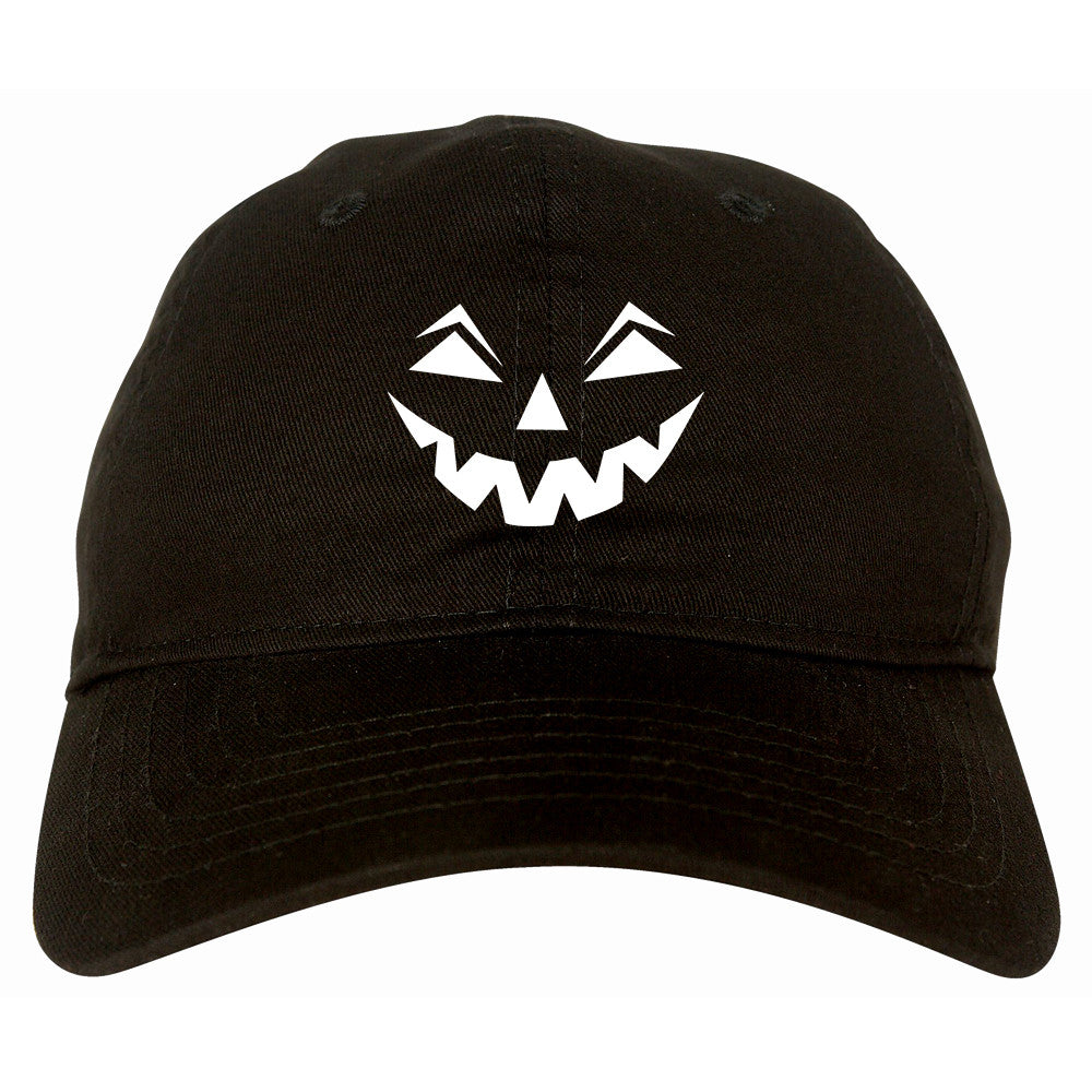 Jack-o-lantern Pumpkin Face Halloween Dad Hat