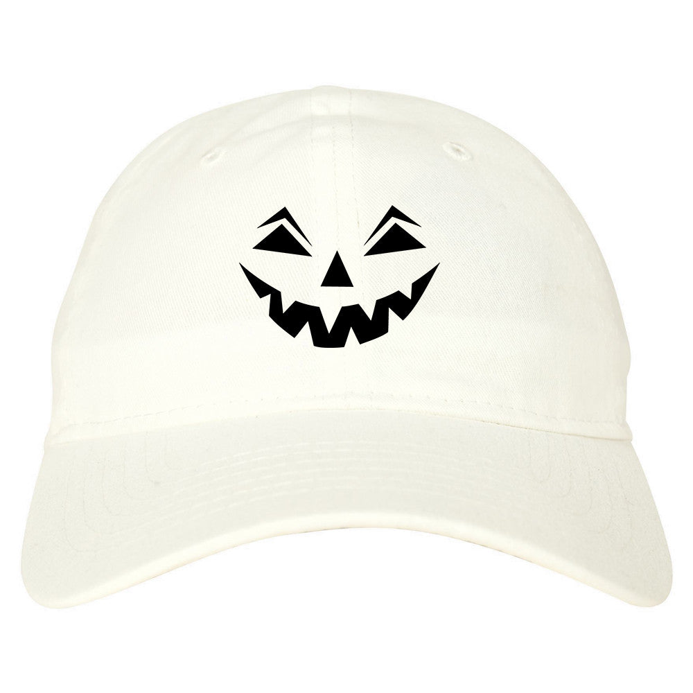 Jack-o-lantern Pumpkin Face Halloween Dad Hat