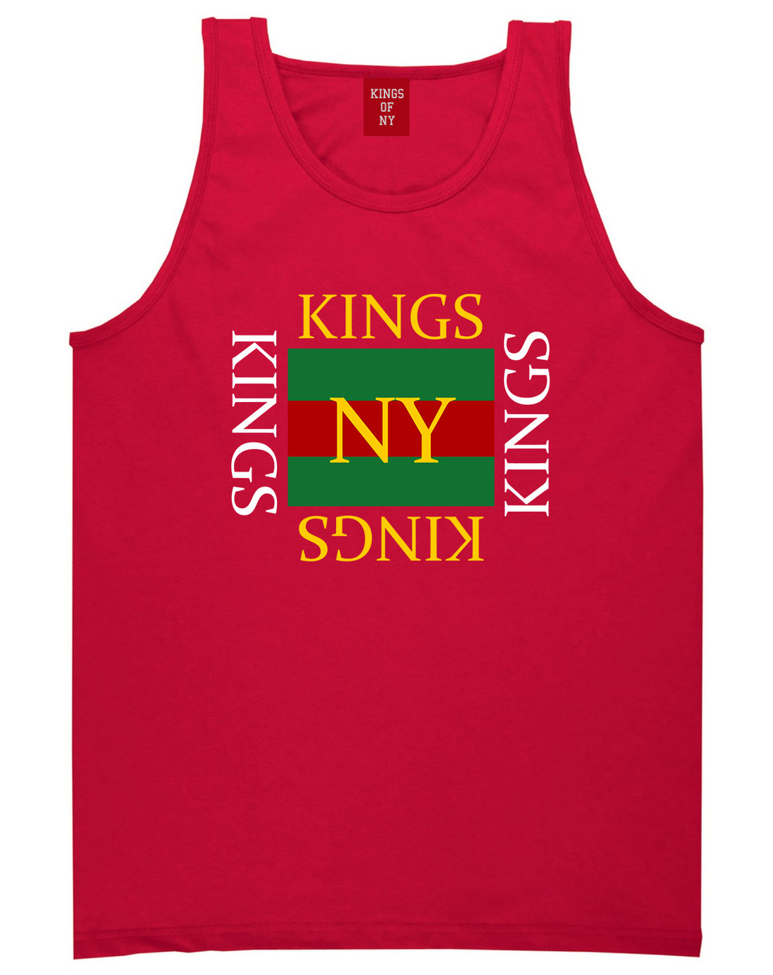 KINGS Bootleg High Fashion T-Shirt in Red