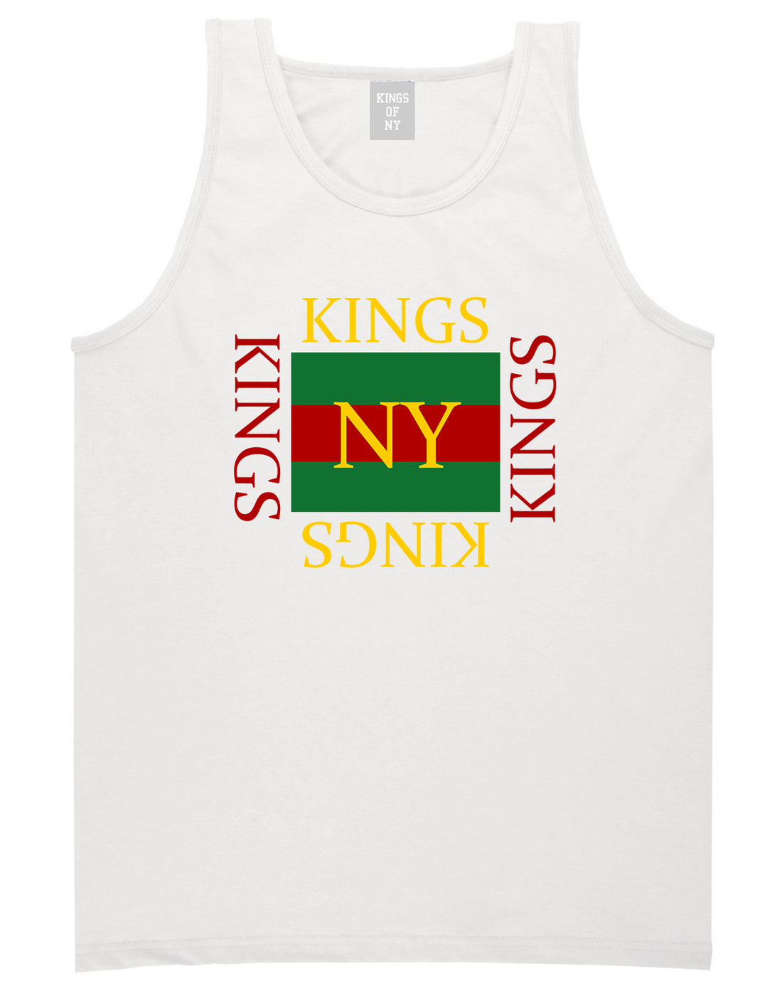 KINGS Bootleg High Fashion T-Shirt in White