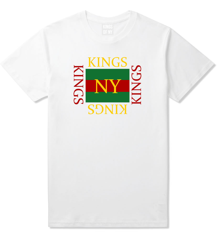 KINGS Bootleg High Fashion T-Shirt in White