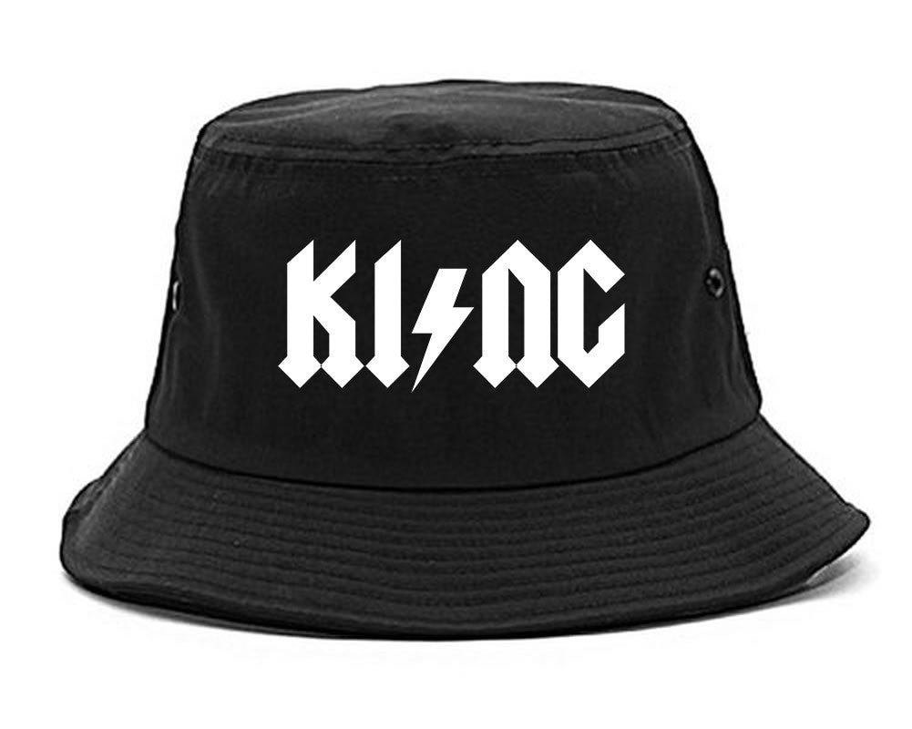 KI NG Music Parody Bucket Hat in Black