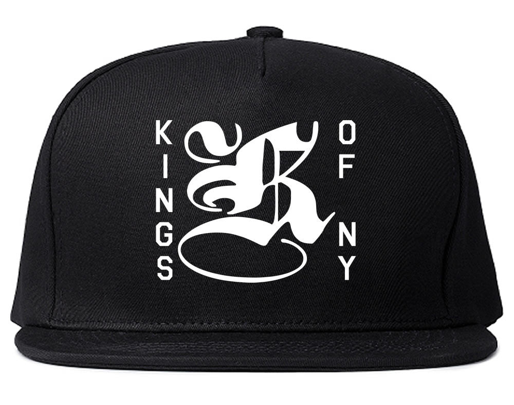 K Middle Chest Snapback Hat