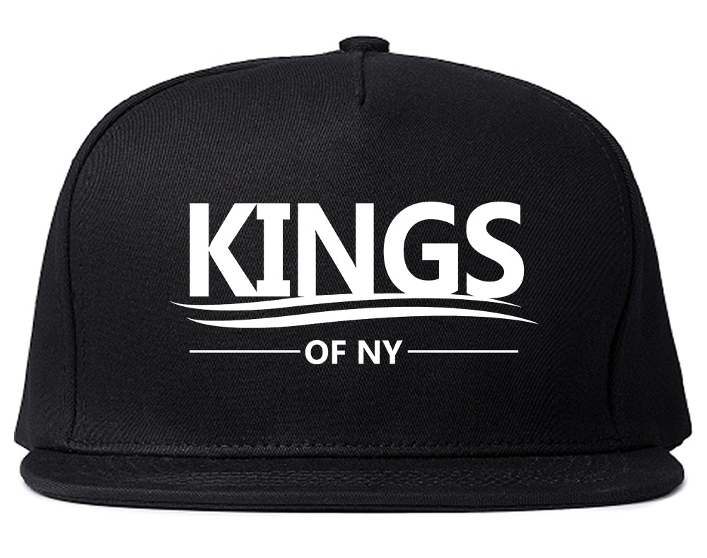 Kings Of NY Campaign Logo Black Snapback Hat