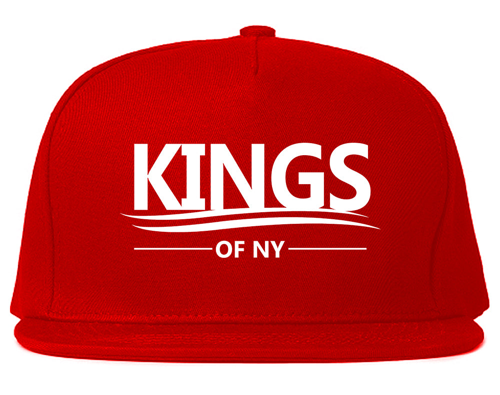 Kings Of NY Campaign Logo Red Snapback Hat