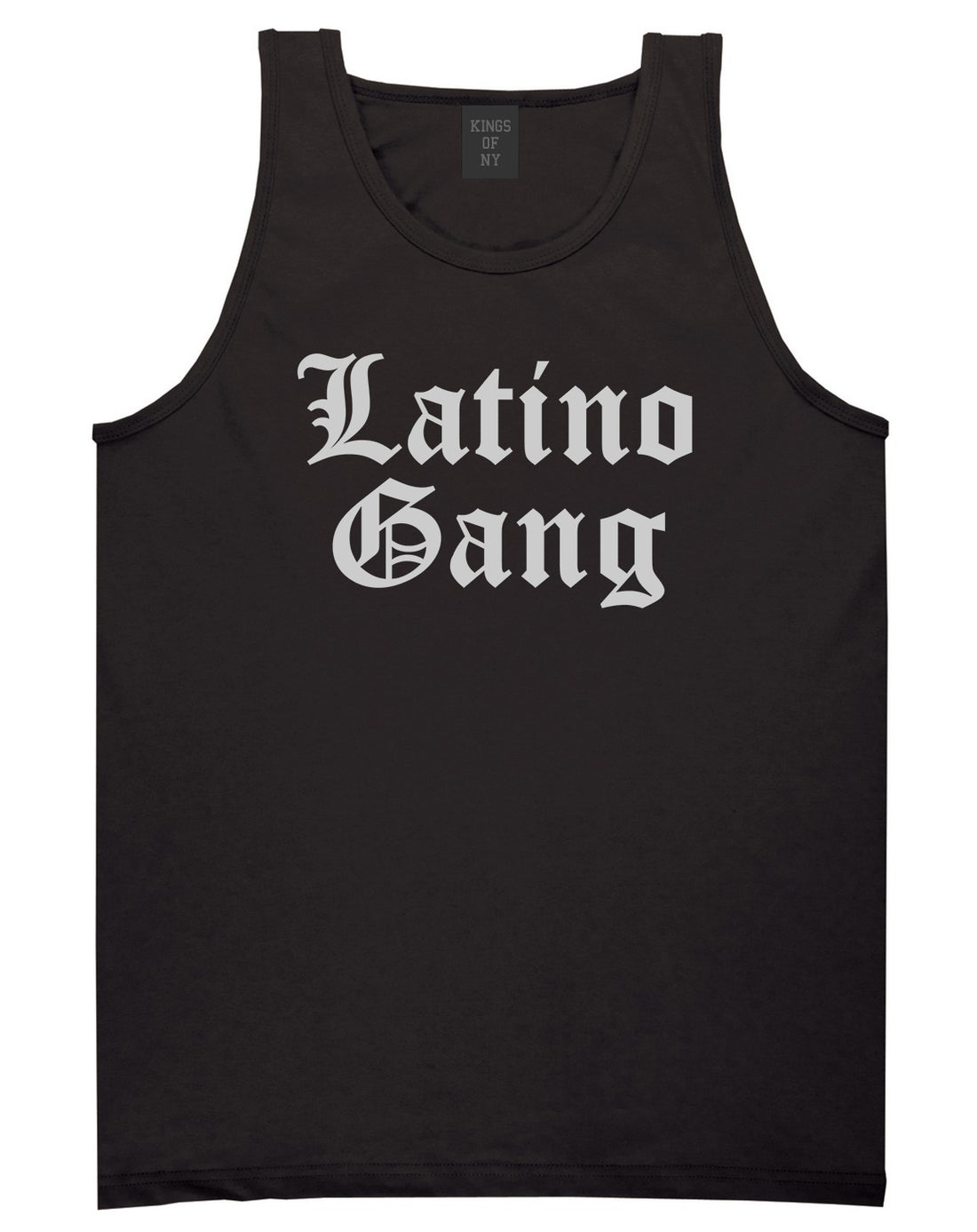 Latino Gang Mens Tank Top Shirt Black by Kings Of NY