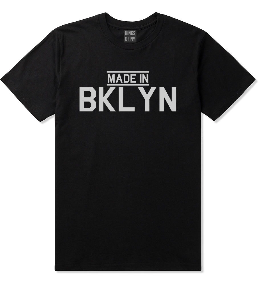 Made In BKLYN Brooklyn Mens T-Shirt Black