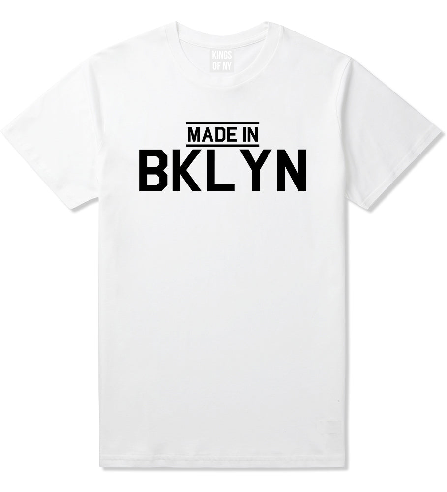 Made In BKLYN Brooklyn Mens T-Shirt White