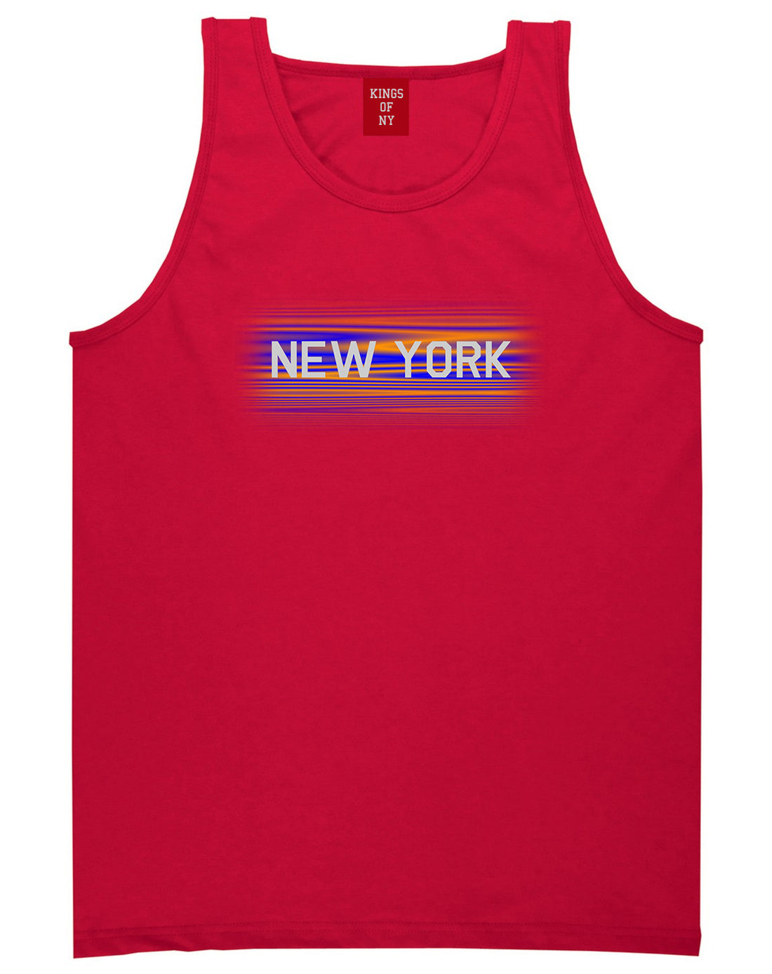 New York Hometeam Tank Top in Red