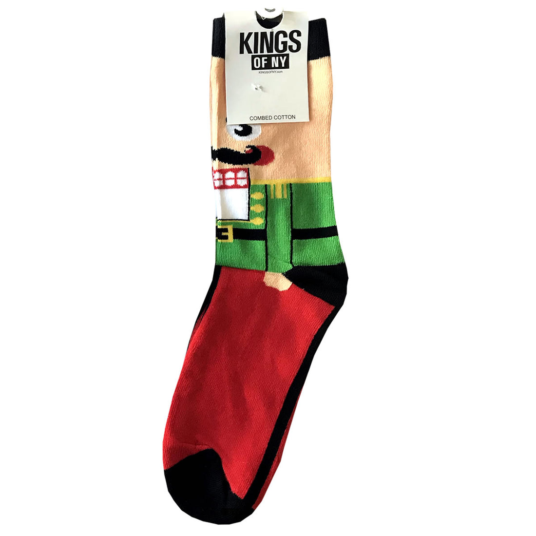 Nutcracker Christmas Stocking Stuffer Mens Cotton Socks