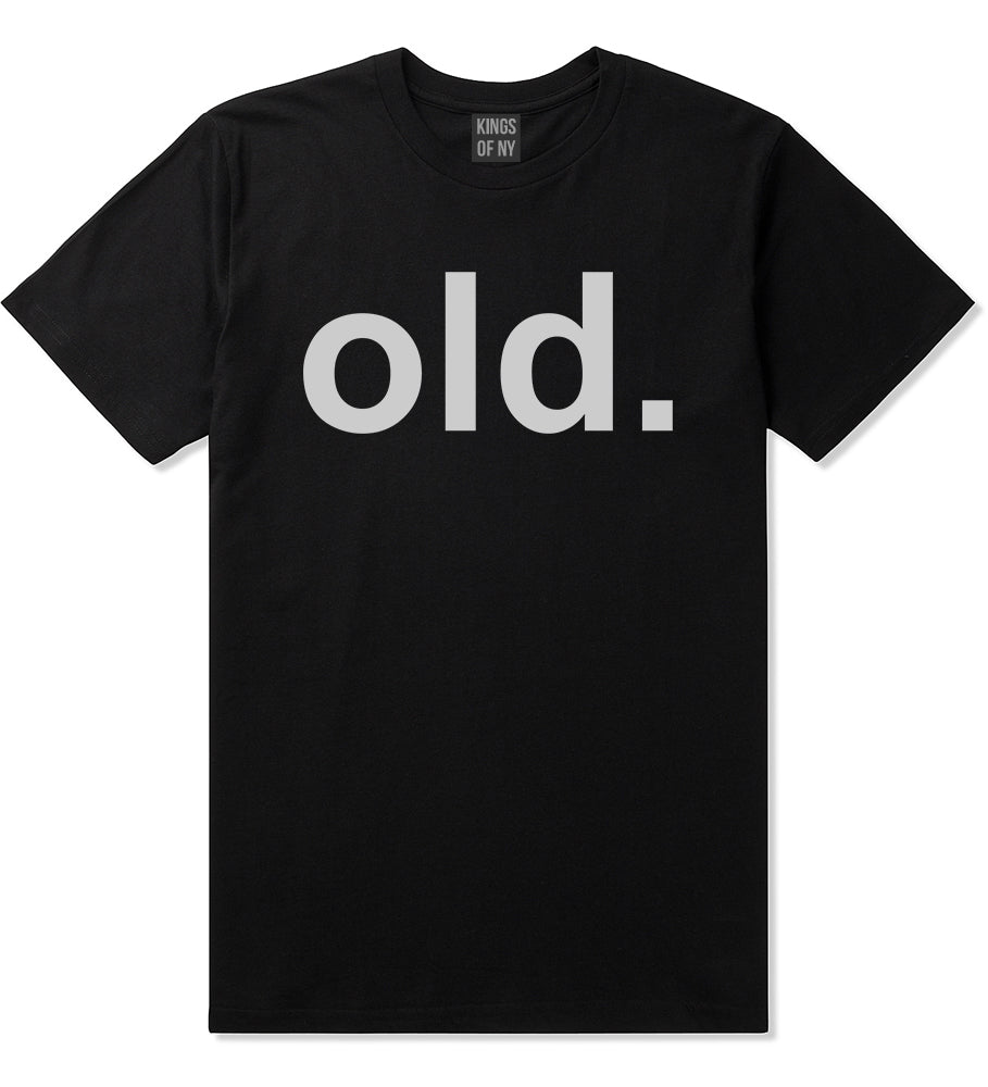 Old Funny Grandpa Grandfather Mens T-Shirt Black