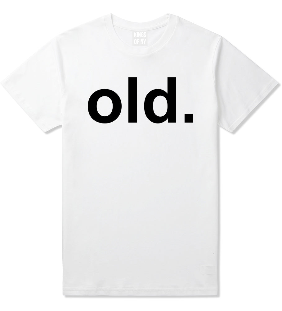 Old Funny Grandpa Grandfather Mens T-Shirt White