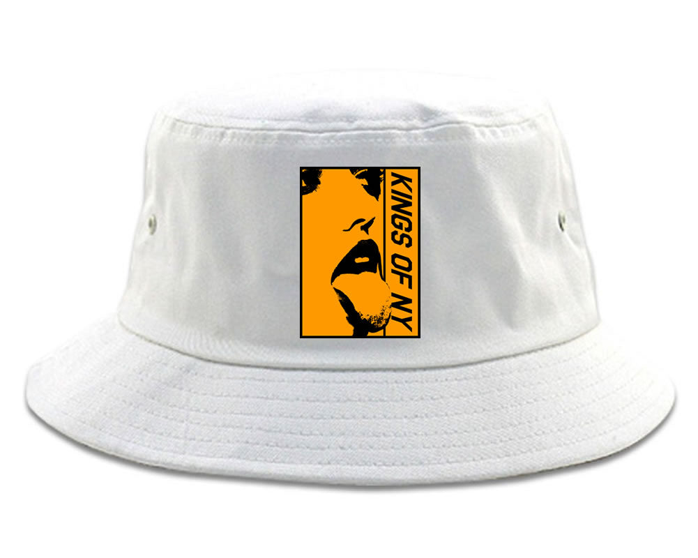Open Minded Mens Bucket Hat White