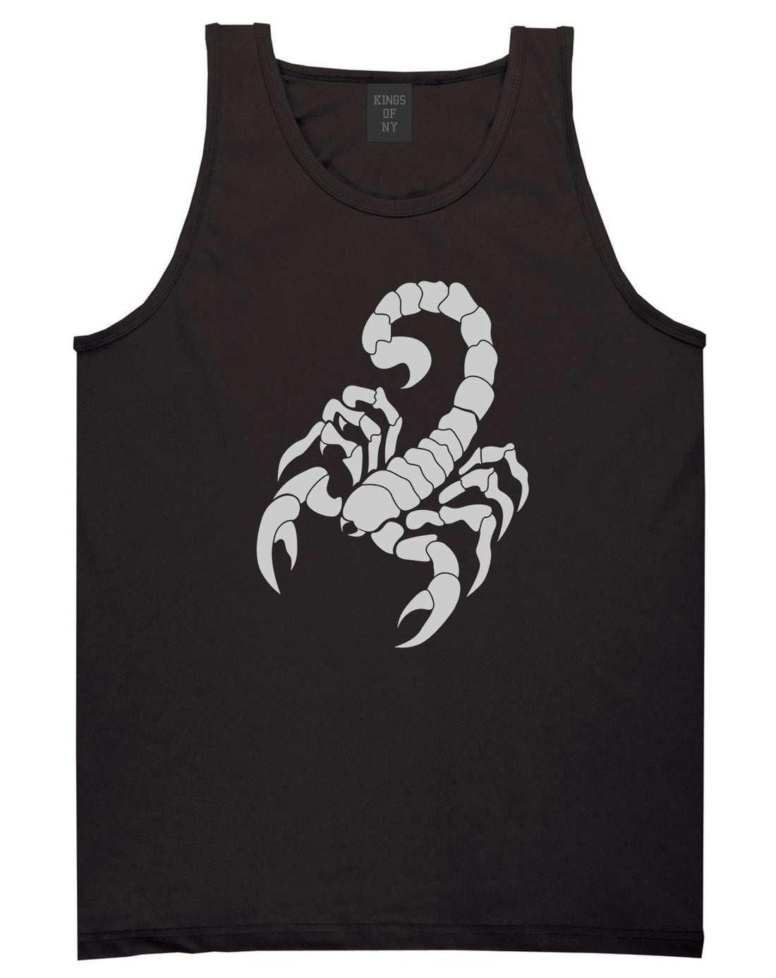 Scorpion Mens Tank Top Shirt Black by Kings Of NY