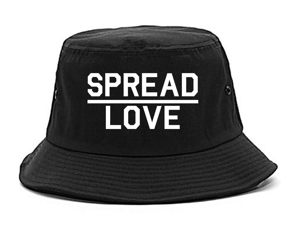 Spread Love Brooklyn Black Bucket Hat