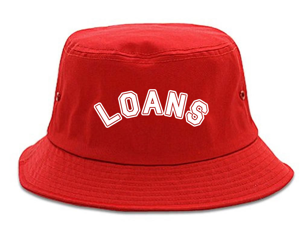 Student_Loans_College Red Bucket Hat