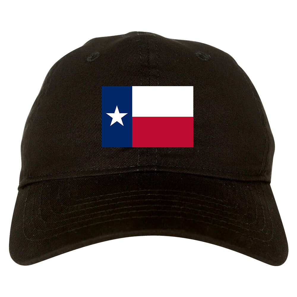 Texas State Flag TX Chest Mens Dad Hat Black