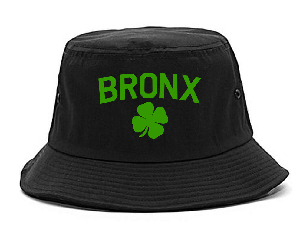 The Bronx Irish St Patricks Day Mens Bucket Hat Black