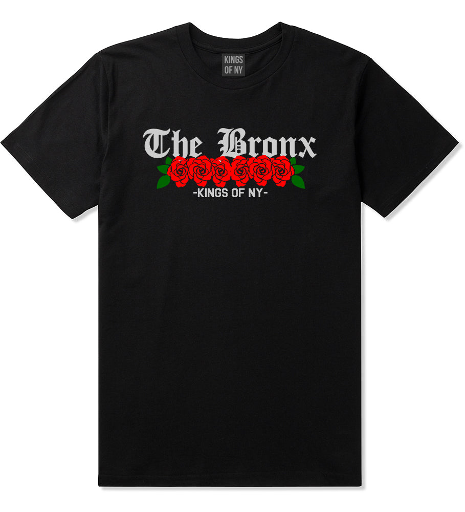 The Bronx Roses Kings Of NY Mens T-Shirt Black