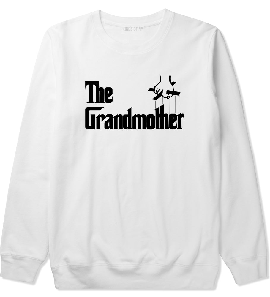 The Grandmother Funny New Grandma Mens Crewneck Sweatshirt White