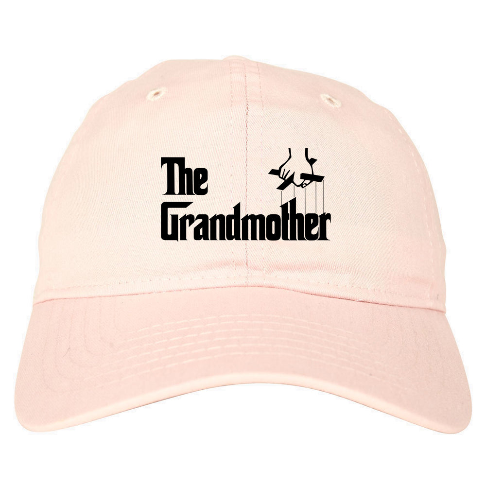 The Grandmother Funny New Grandma Mens Dad Hat Pink