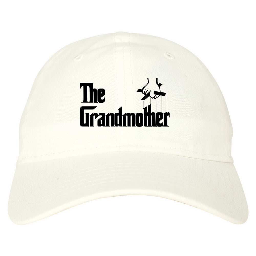 The Grandmother Funny New Grandma Mens Dad Hat White