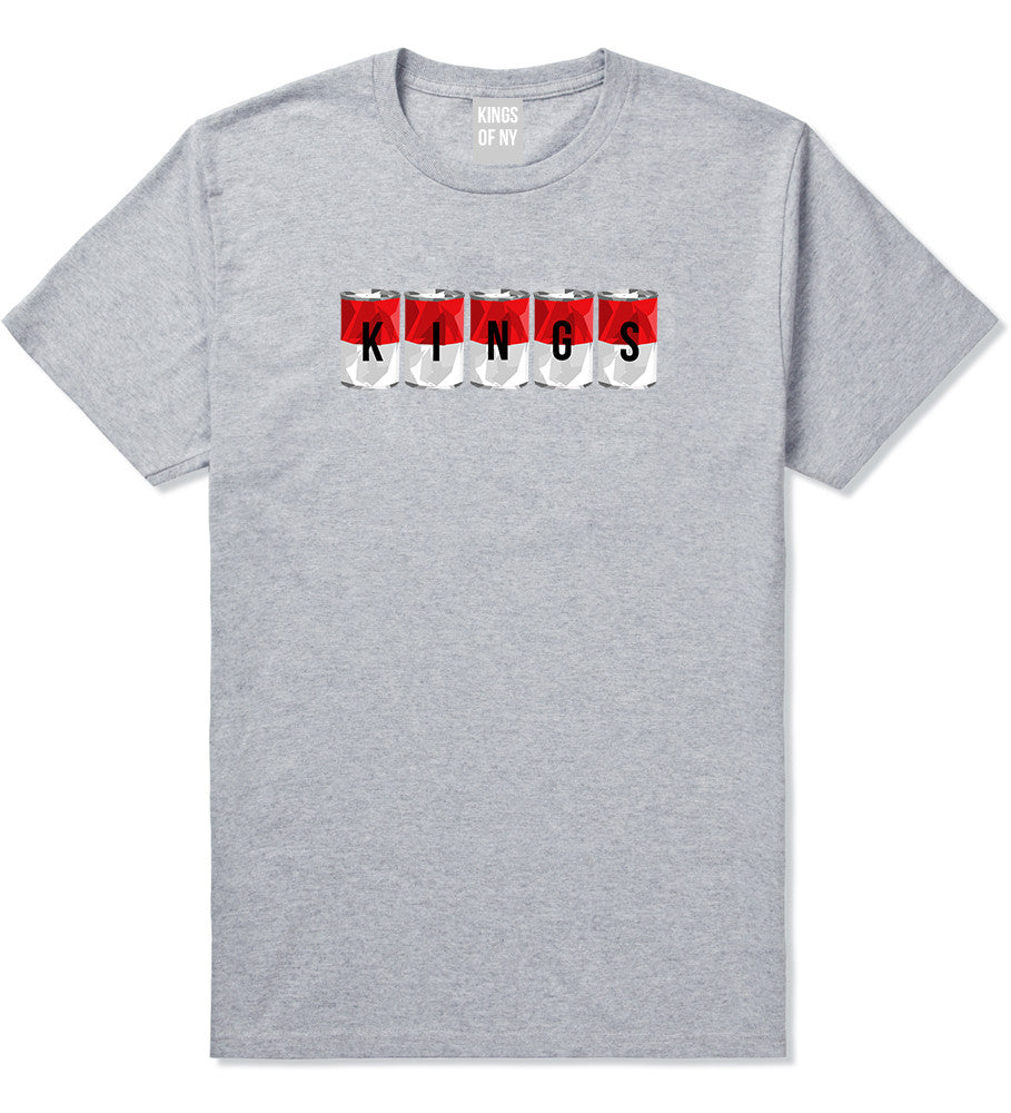 Tomato Soup Cans T-Shirt in Grey