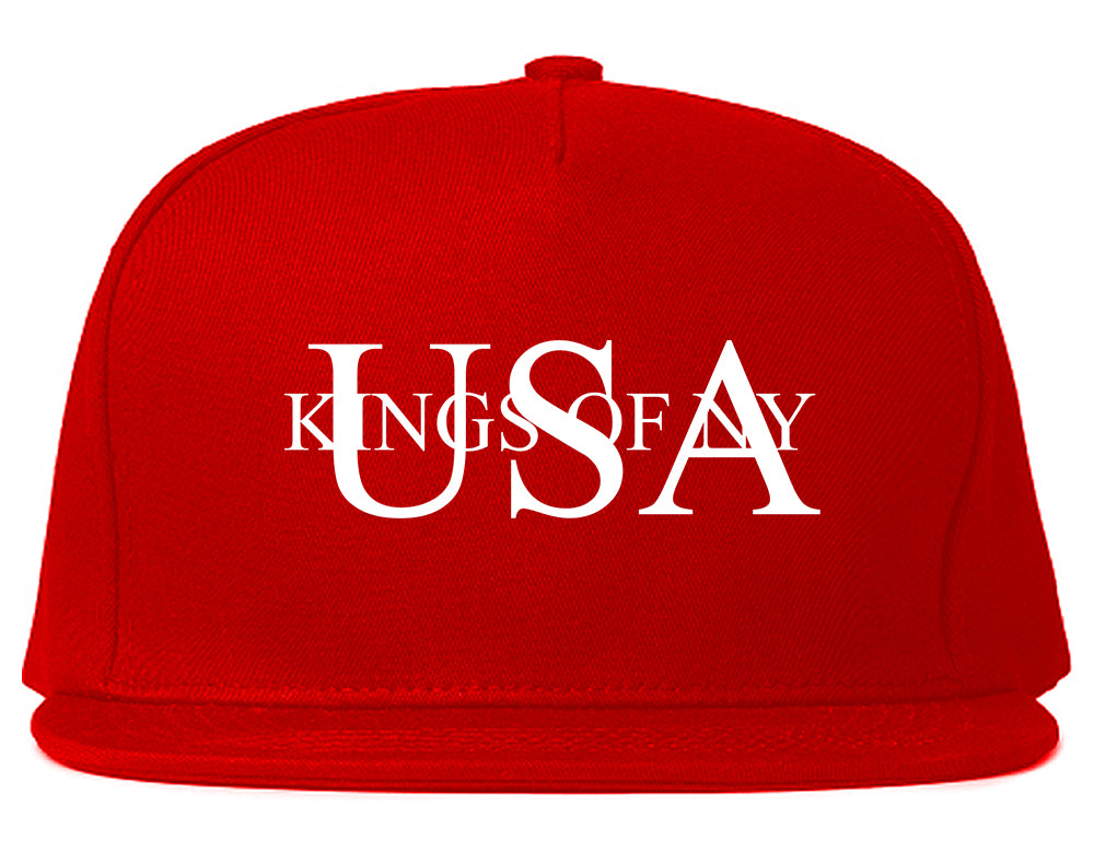 USA_Kony_Logo Red Snapback Hat