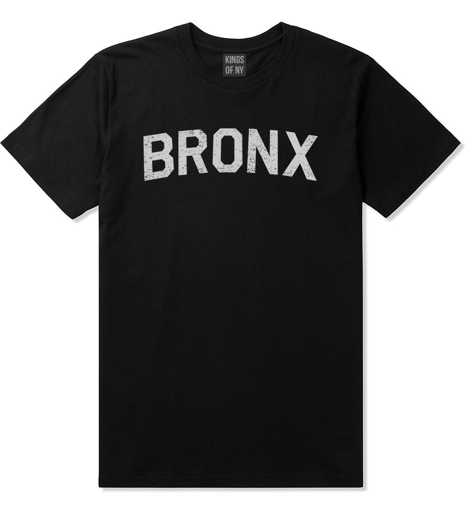 Vintage Bronx New York Mens T-Shirt Black