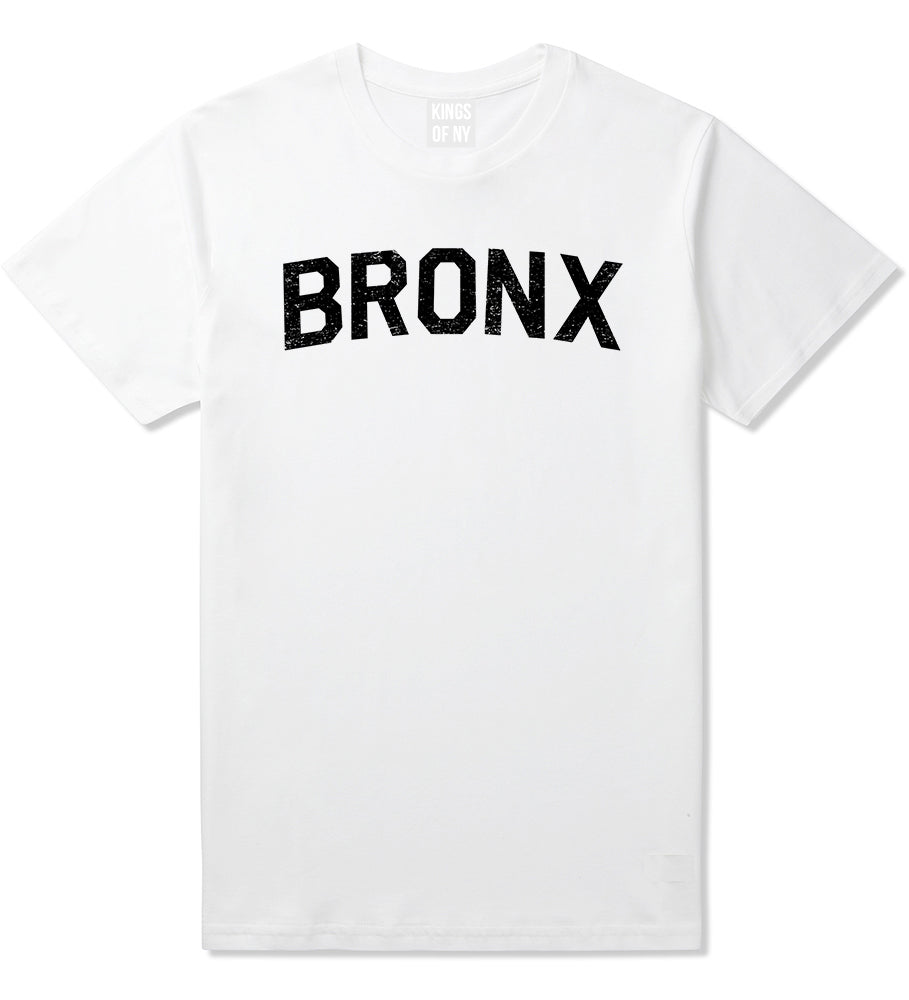 Vintage Bronx New York Mens T-Shirt White