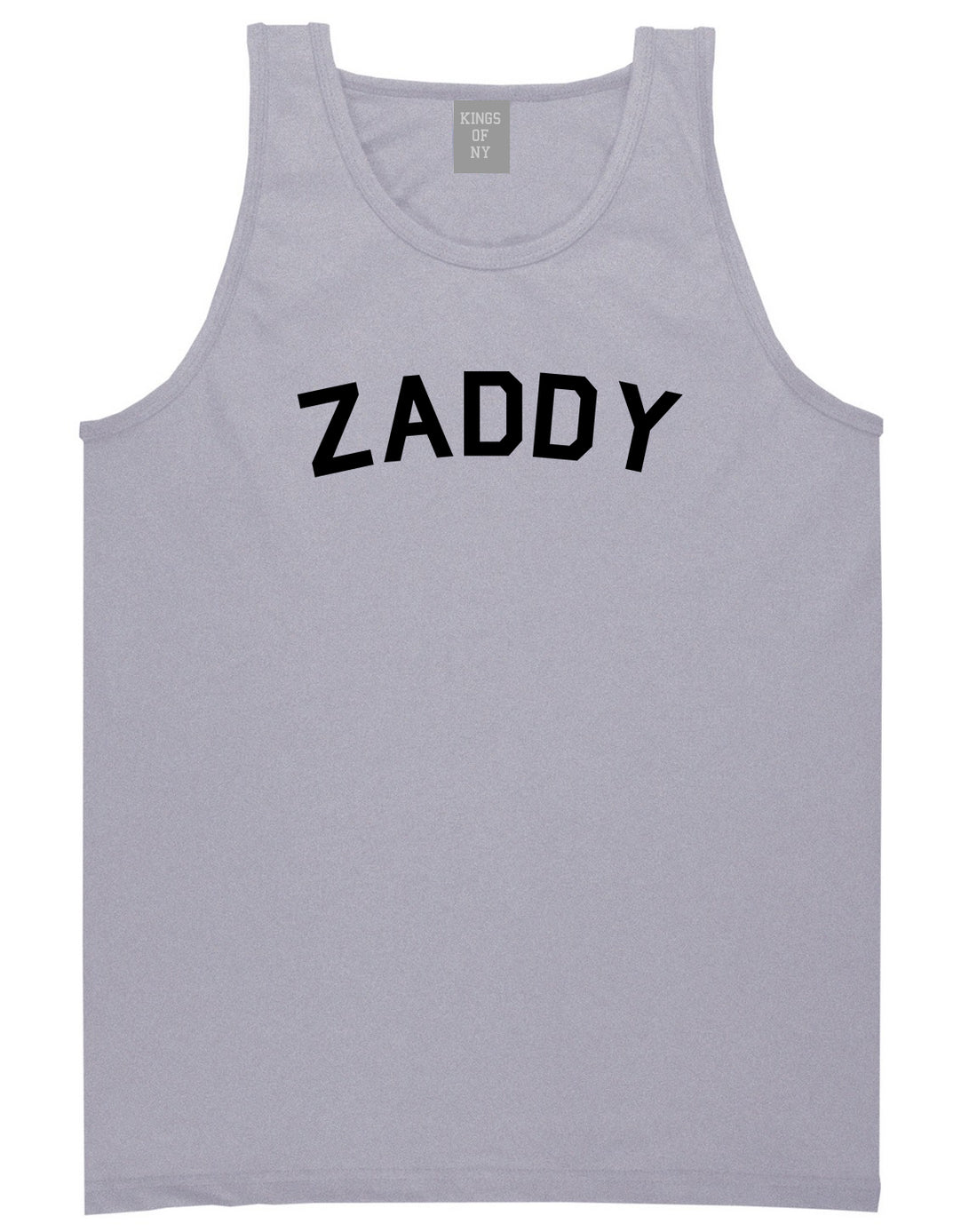 Zaddy Mens Tank Top Shirt Grey