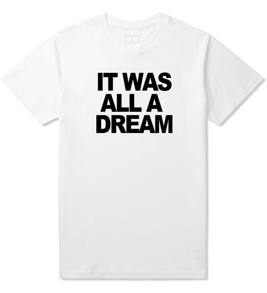 It Was All A Dream Biggie Brooklyn T-Shirt in White