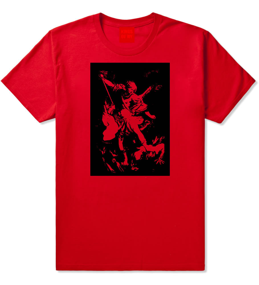 Angel Of Death Ancient Goth Myth T-Shirt in Red By Kings Of NY