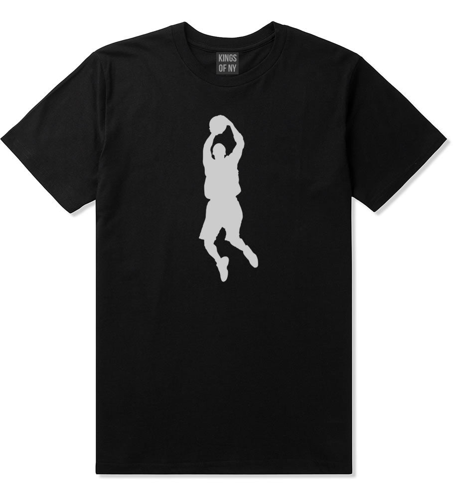 Basketball Shooter T-Shirt by Kings Of NY