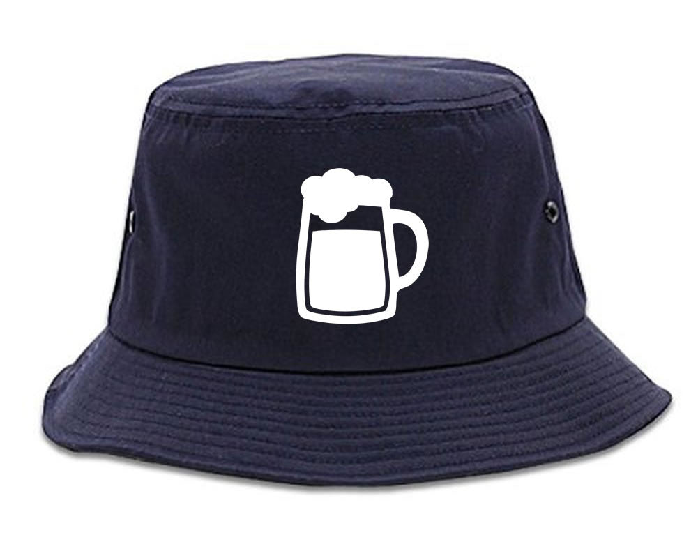 Cold Beer Mug Pint Tap Bucket Hat Cap
