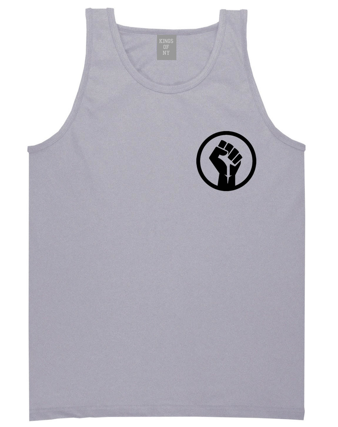 Black Power Fist Tank Top by Kings Of NY