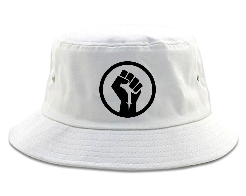 Black Power Fist Bucket Hat by Kings Of NY