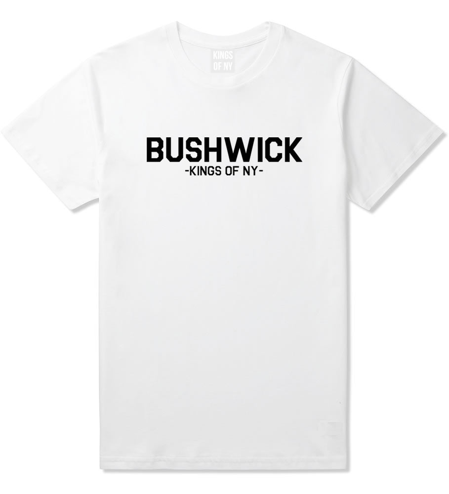 Bushwick Brooklyn New York T-Shirt in White