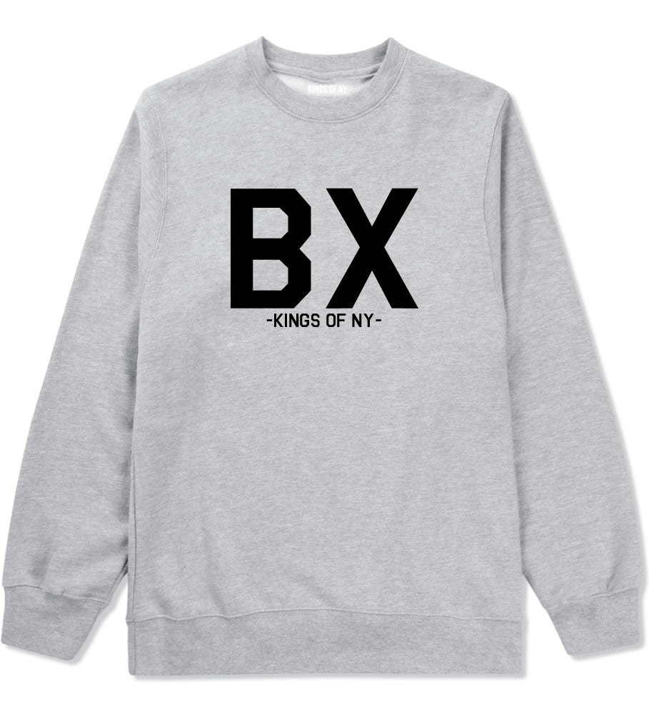 BX Bronx New York Crewneck Sweatshirt in Grey