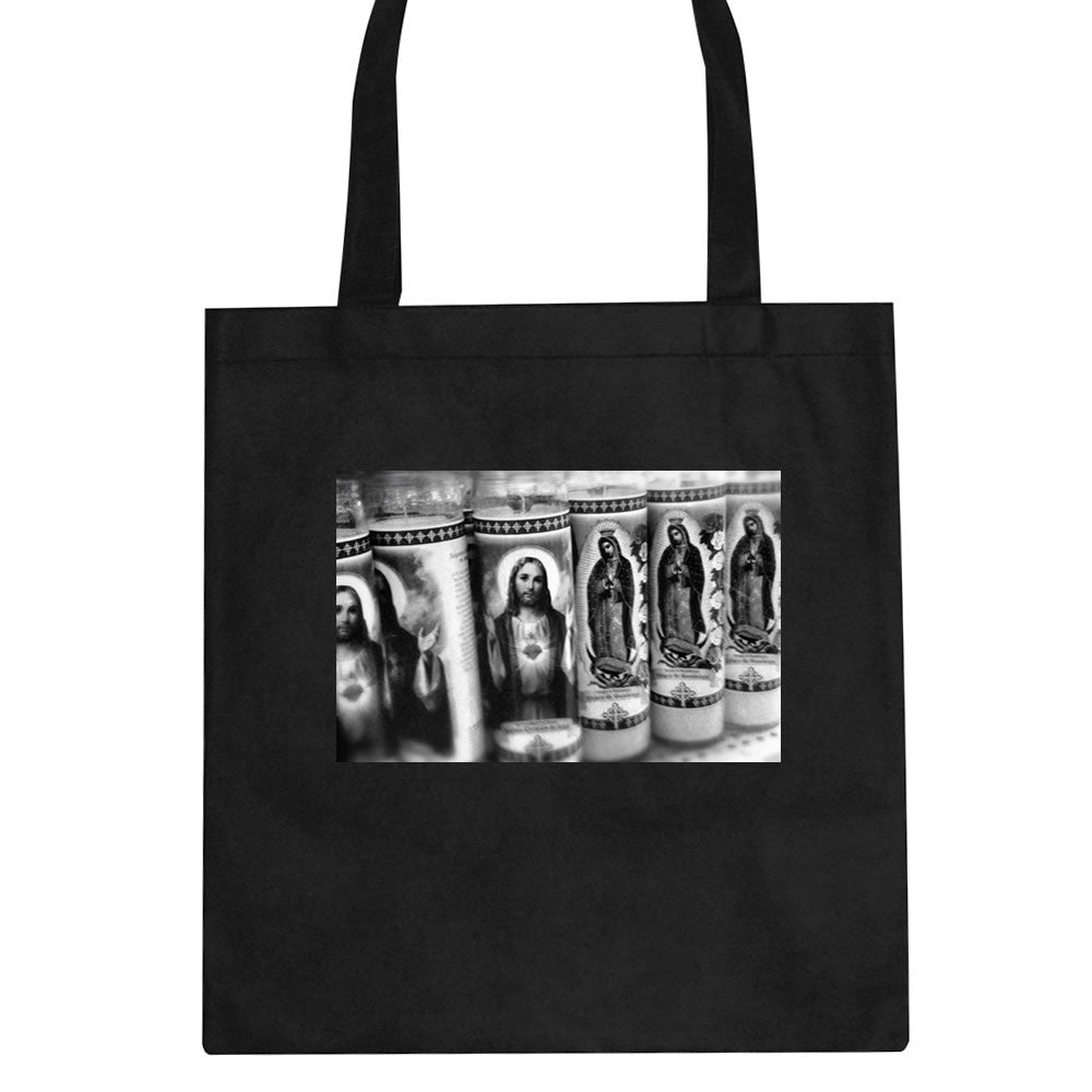 Religious Candles Photography by John Ramos Tote Bag By Kings Of NY