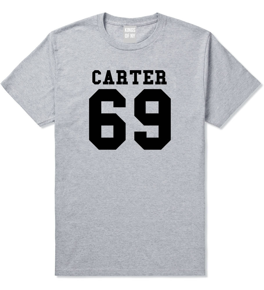  Carter 69 Team T-Shirt in Grey by Kings Of NY