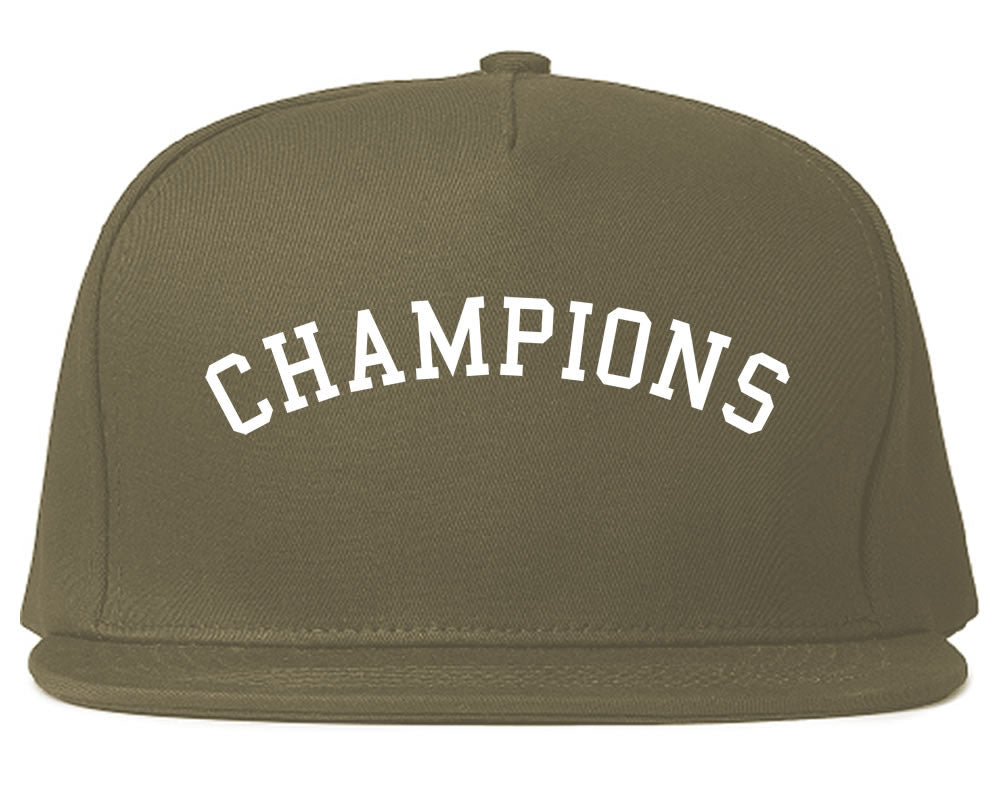 Champions Snapback Hat in Grey by Kings Of NY