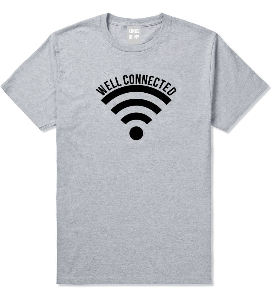 Well Connected Wifi Emoji Meme T-Shirt