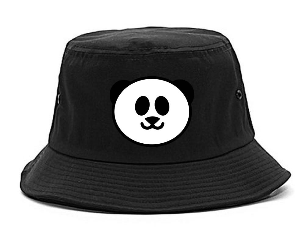 Cute Panda Chest Emoji Meme Bucket Hat Cap