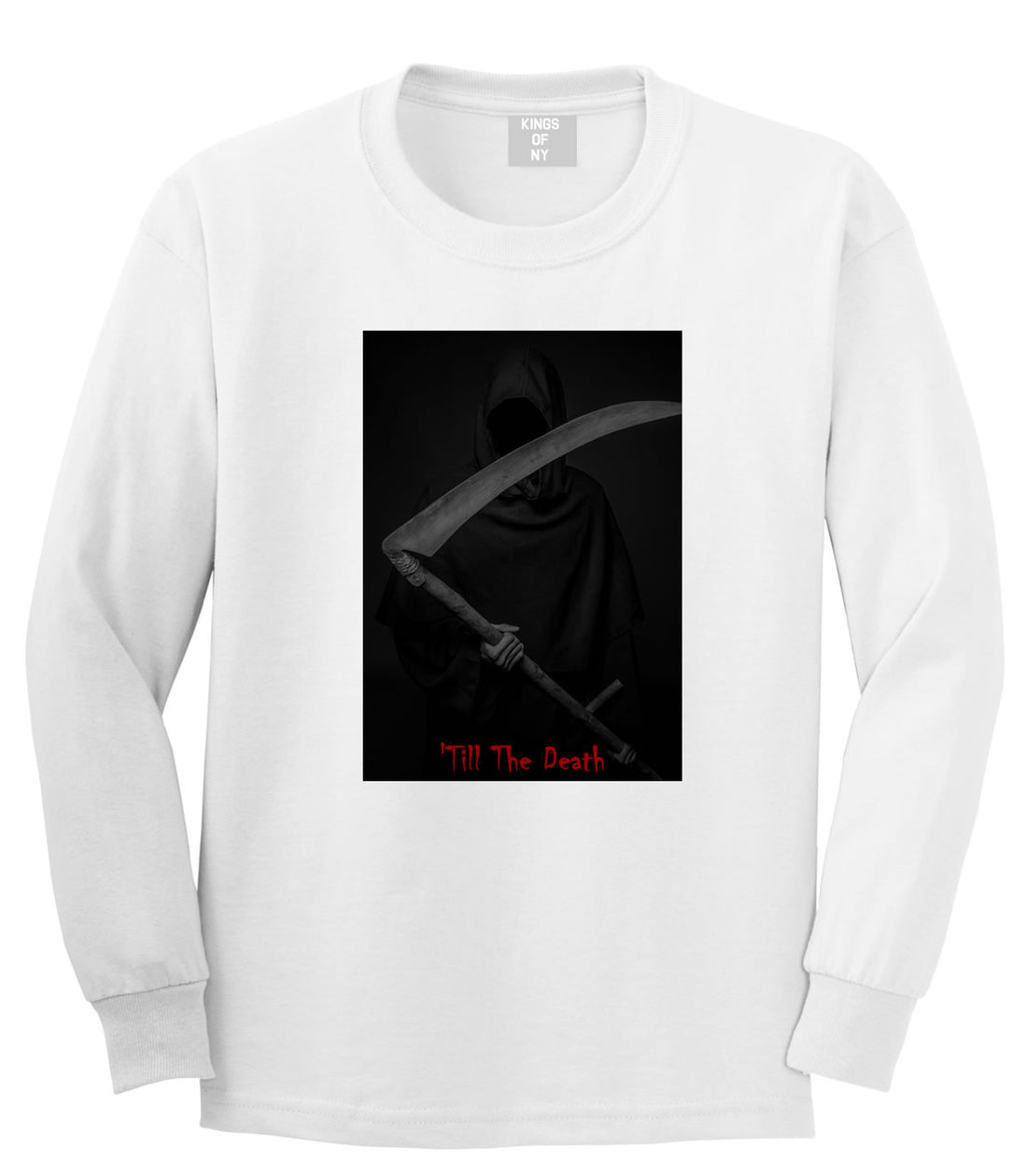 Till The Death Grim Reaper Long Sleeve T-Shirt