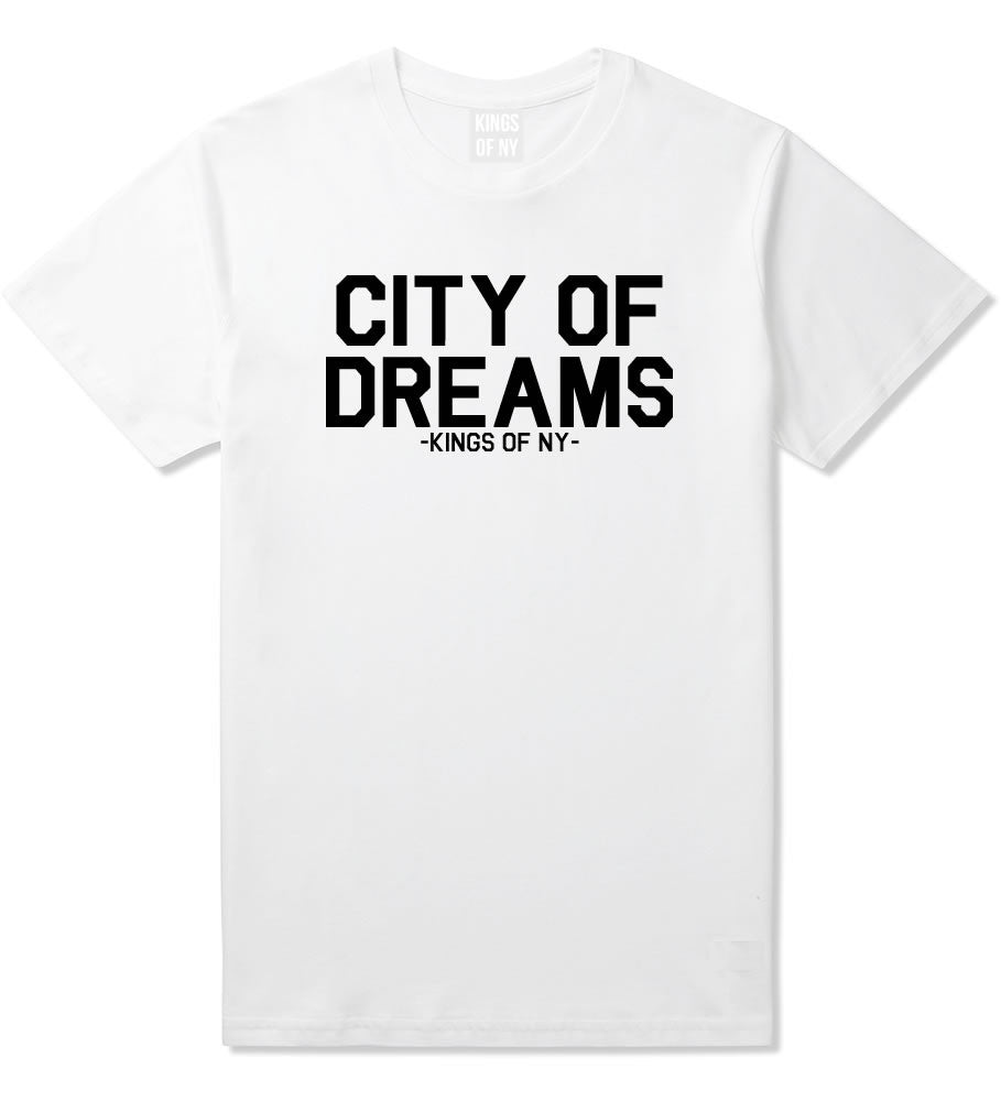 City Of Dreams New York T-Shirt in White