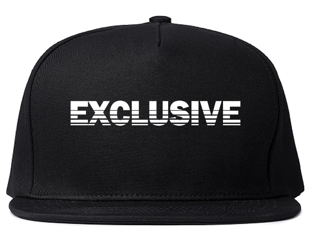Exclusive Racing Style Snapback Hat in Black by Kings Of NY